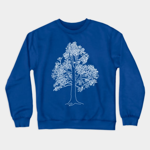 Oak tree Crewneck Sweatshirt by MarjolijndeWinter